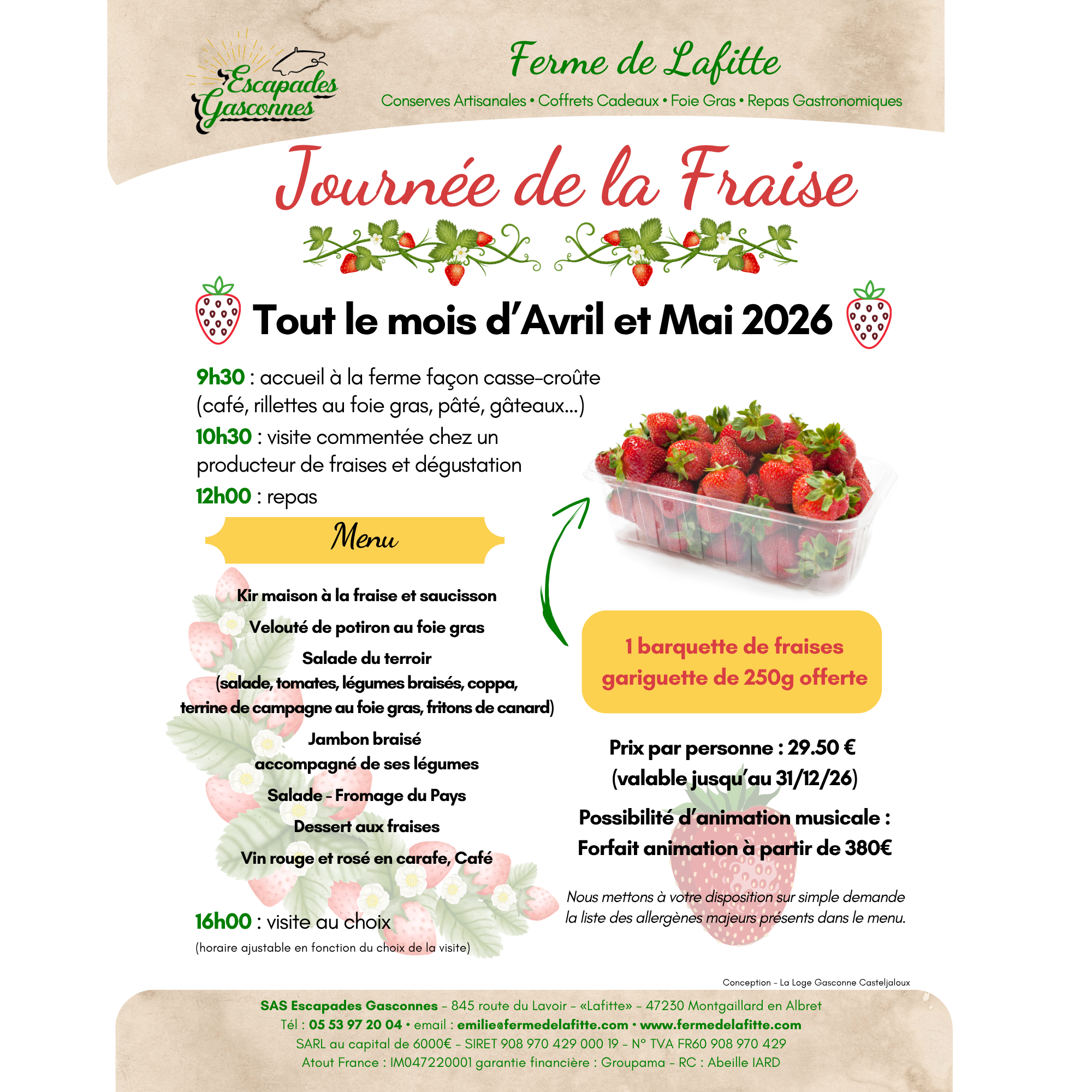 Journée de la Fraise
